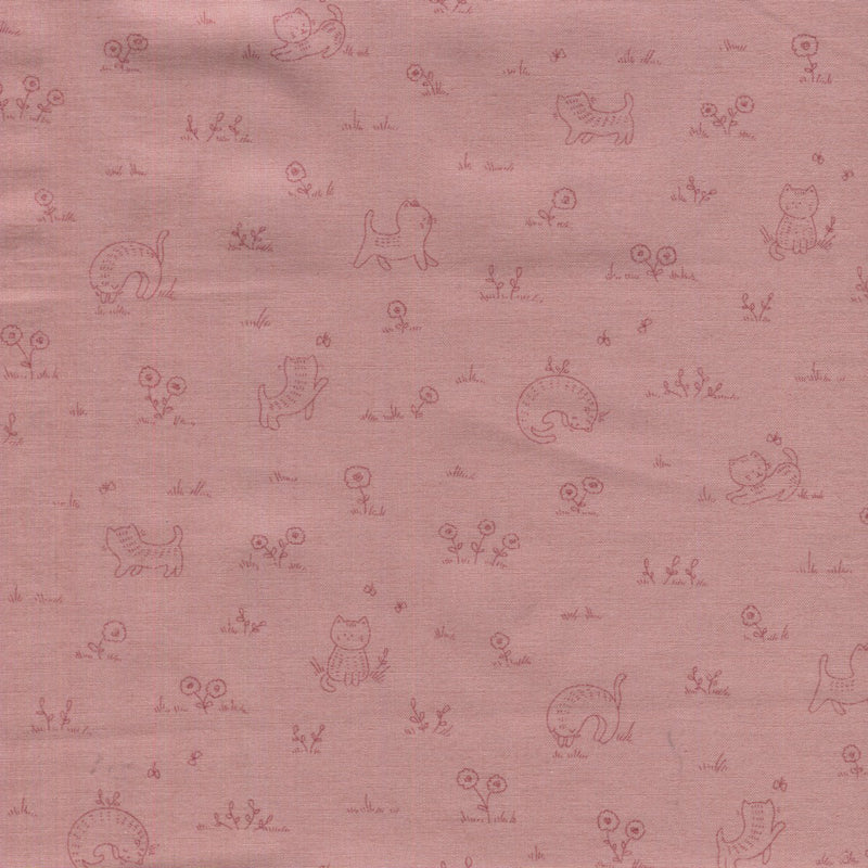 Kitten Fun- 1/2 yard- #1328D