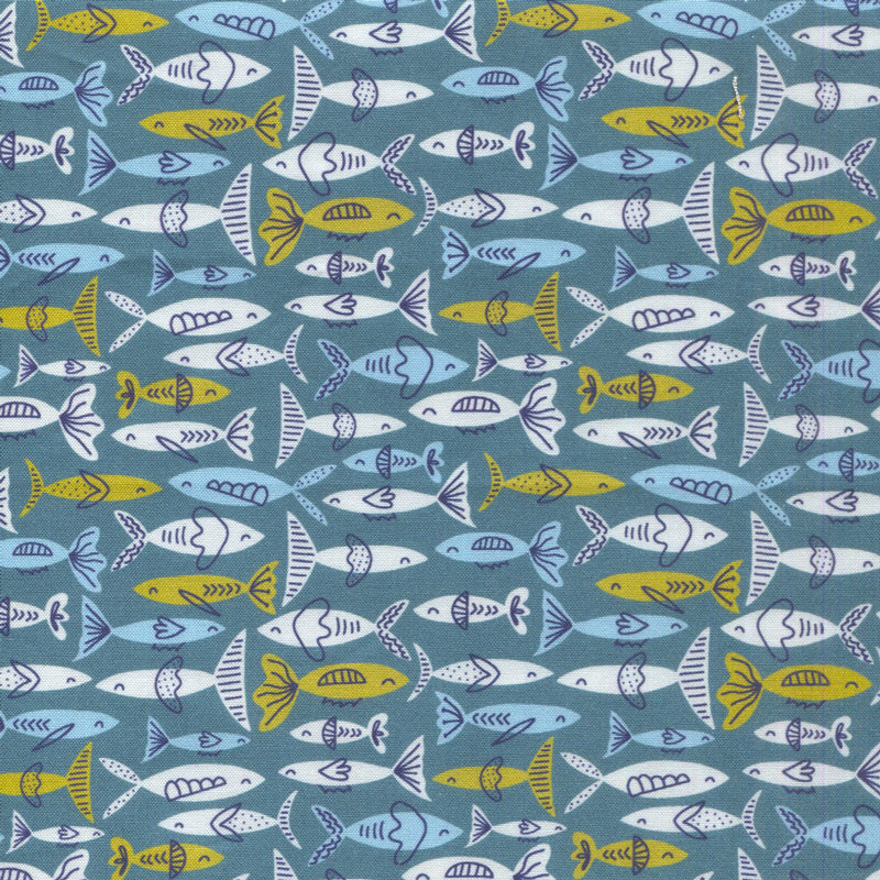 Sea Garden - 1/2 yard - 375D