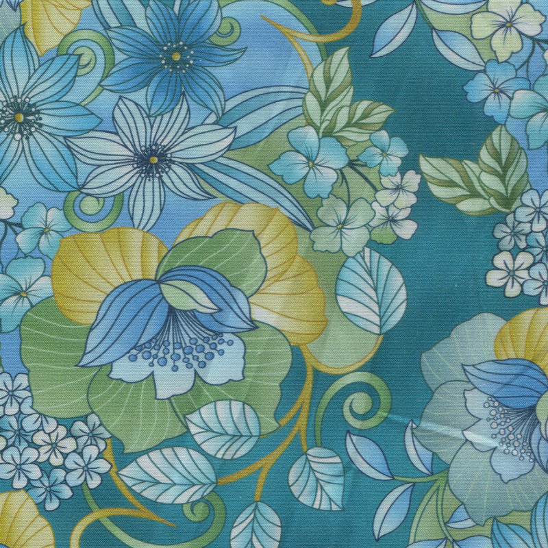 Butterfly Calypso - 1/2 yard - #388D