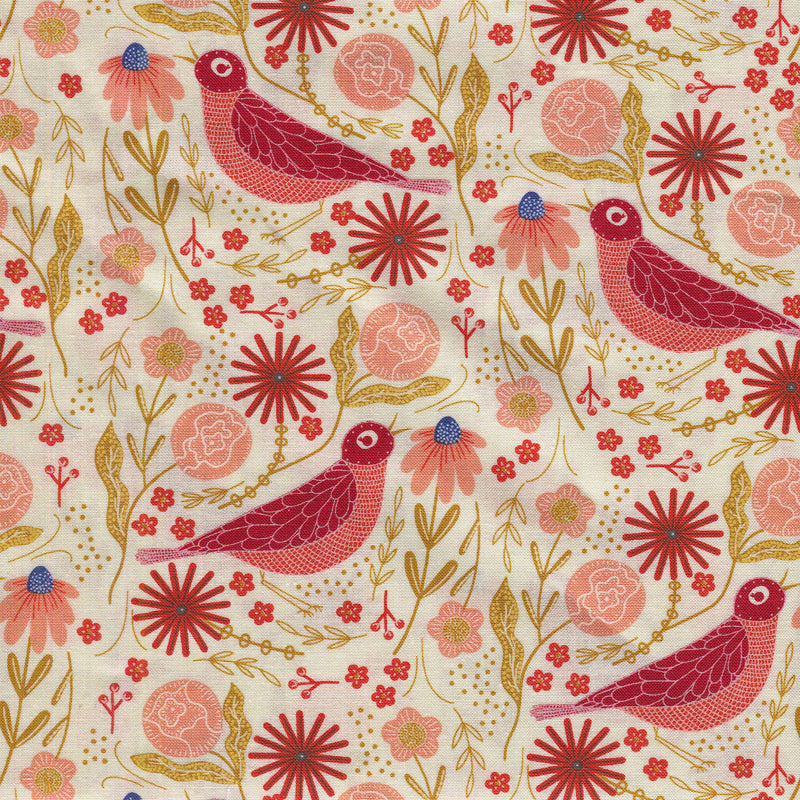 Birdsong - 1/2 yard - #1636L