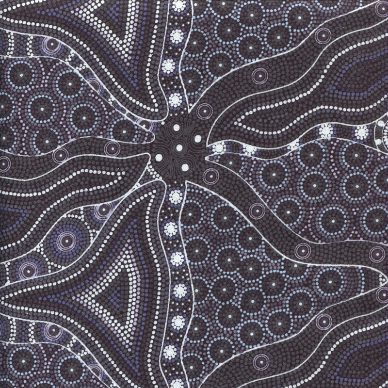 Bush Tomato and Waterhole - 1/2 yard - #237L