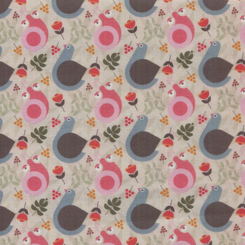 George, Gertrude, Mallory & Maude - 1/2 yard - #328K