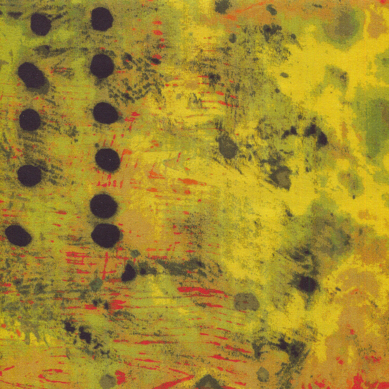 Spotted Graffiti- 1/2 yard - #393K