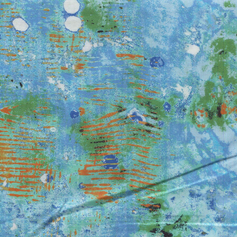 Spotted Graffiti- 1/2 yard - #398K