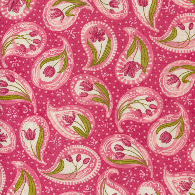 Tulip Tango - 1/2 yard - #555L