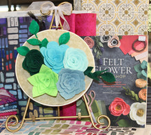 Load image into Gallery viewer, Felt Flower Workshop by Bryanne Rajamannar