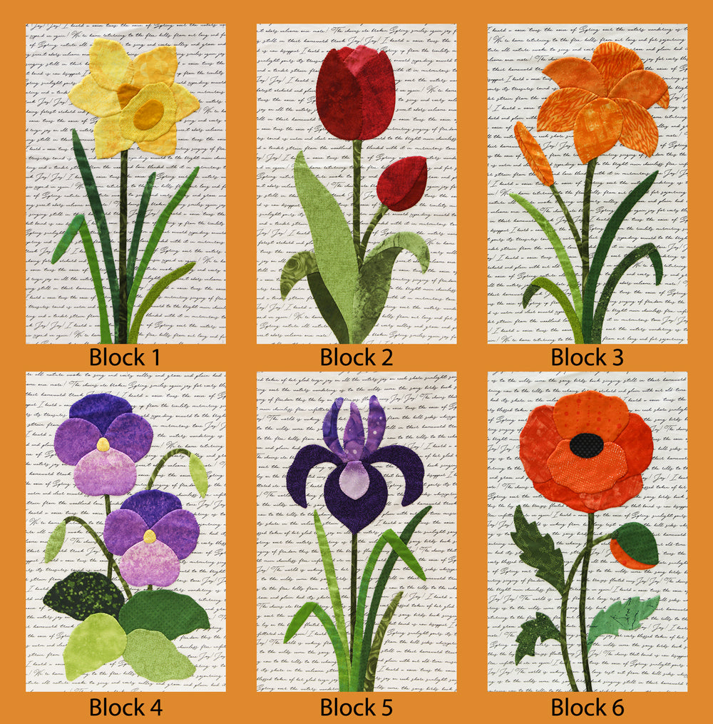 From Our Garden Applique kits