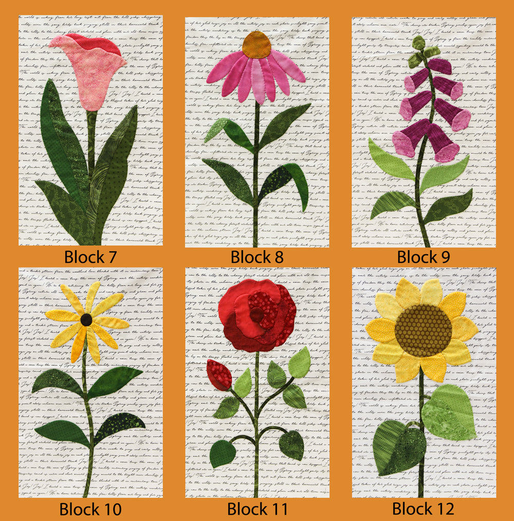 From Our Garden Applique kits